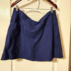Skechers Go Walk Go Flex Technology Skort Plus Size 2X NWT Blue